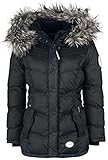 abrigos khujo mujer 2015 85% poliéster, 15% nailon Khujo Winsen 3 Chaqueta de Invierno Negro L