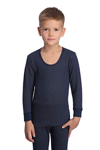 Image of Bodycare Insider Anti-Bacterial Solid Kids Thermal Top & Bottom Unisex Set
