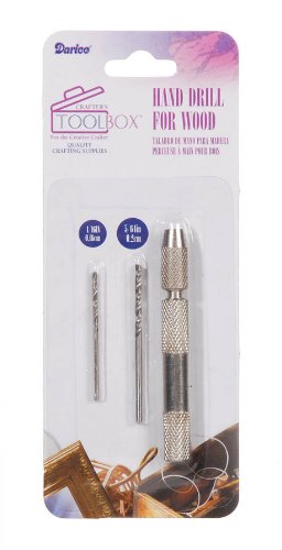 Perceuse manuelle bois Darice - Outil perçage manuel de précision balsa - 3