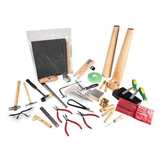 LAIKOU Metalsmith Tools Kit Beginners - Apprentice Metalsmithing Jewelry Making Tool Set - Professional Jeweler Repair DIY Working Tool Set