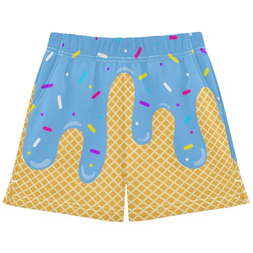 Girls Athletic Shorts Summer Casual Girls Sports Shorts with Pockets for 7-15Y