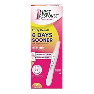 First Response Early Result Pregnancy Test, 2 Pack (Packaging & Test Design May Vary)