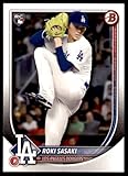 2025 Bowman #12 Roki Sasaki RC Rookie Los Angeles Dodgers MLB Baseball Base Trading Card