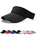 BLURBE Unisex Visera- Visor Gorras, Gorra Deportiva Protección UV Viseras Sombreros para el Sol de Deportes al Aire Libre Golf Tenis Correr para Correr