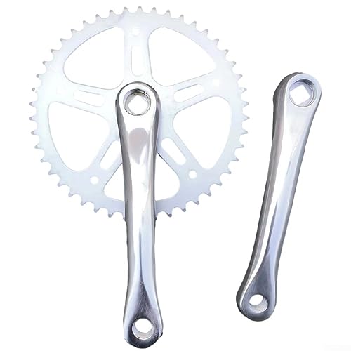 Pédalier Fixie Piste Vélo Route 48T 170mm 130BCD 5 Bras - Simple Vitesse