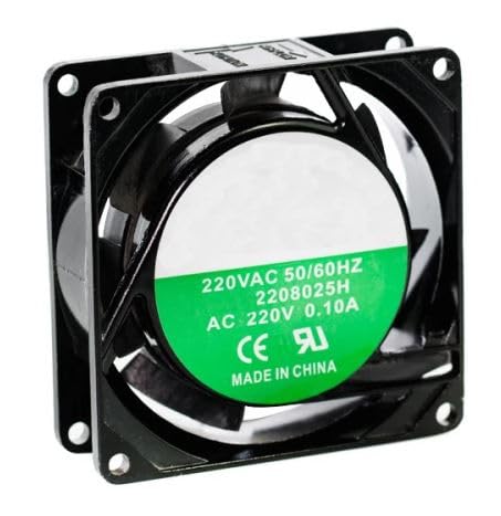 Generic 3in 220V/240V AC 0.10A Cooling Fan 8025 for Laptops, Desktops & More-image-40