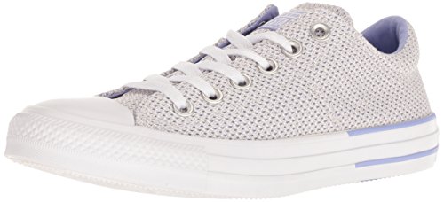 Converse Women's Madison Color Pop Mesh Low Top Sneaker, White/Mouse/Twilight Pulse, 10 M