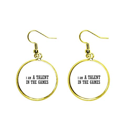 Pendientes dorados largos con diseño elegante para mujer