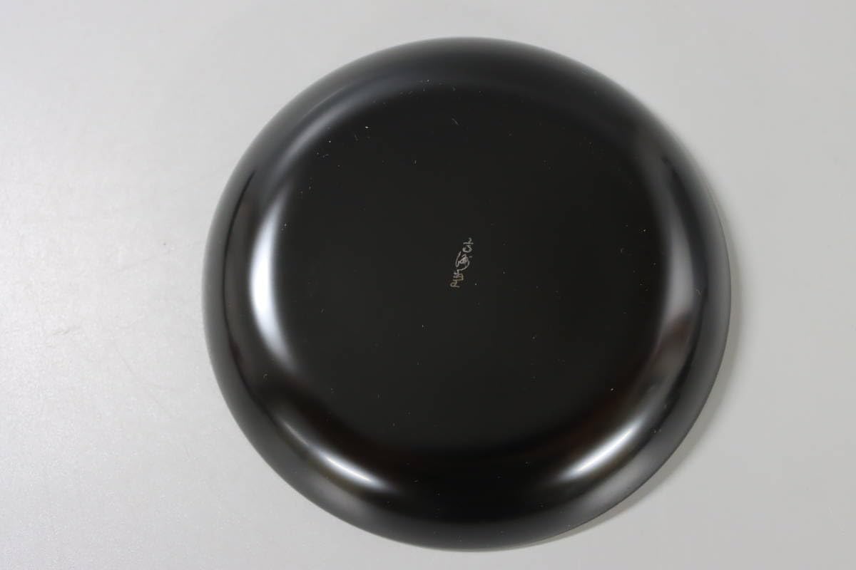 Amazon.co.jp: 輪島塗 天然木本漆 大向高洲堂 金彩銘々皿 5客 共