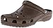 Crocs unisex adult Classic | Water Shoes Comfortable Slip on Shoes Clog, Chocolate, 10 Women 8 Men US