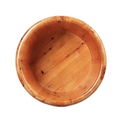 Masajeador spa para pies de madera de cedro 42x25 cm miniatura 3