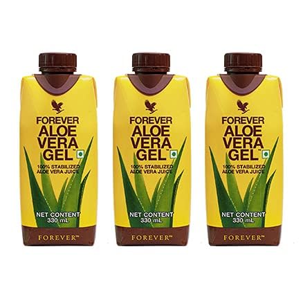 Forever Living Aloe Vera Gel | 3 X 330 ML Each | TETRA TRIPAK (B0DG8XDW5P) Amazon Price History, Amazon Price Tracker