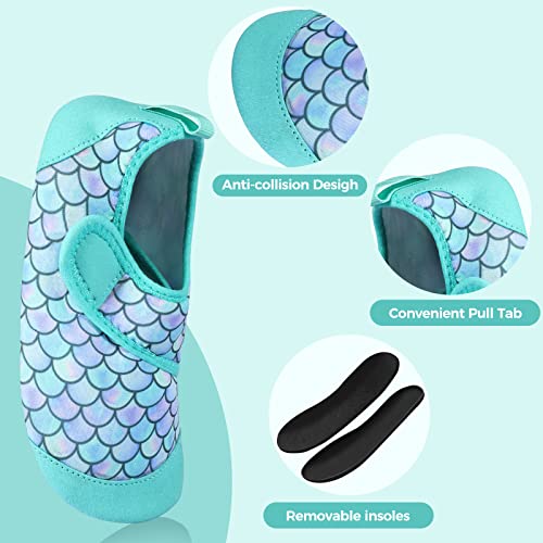 Ankis Water Shoes Toddler Kids Outdoor Quick Dry Barefoot Walking Aqua Socks Non-Slip For Sport Beach Swim Surf For Boys & Girls Toddler (Fish Scale) #TOP2