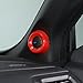 Fit for Honda Pilot 2016-2022,Honda Ridgeline 2017-2023,Honda Passport 2019-2023 ABS Car Door A-Pillar Speaker Ring Trim Sticker,A-Pillar Horn Trim Ring Car Inner Accessories (Red)