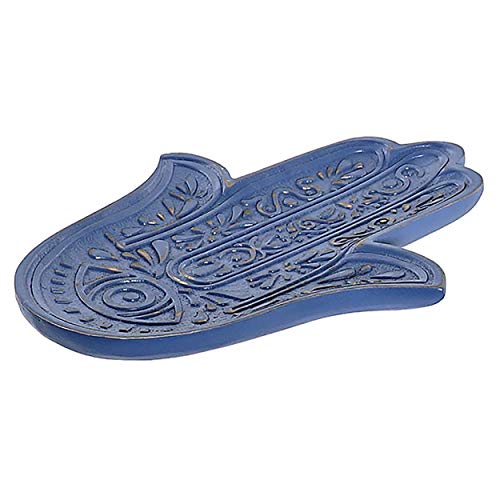 Hogar y Mas Bandeja Vaciabolsillos Recibidor, de Madera MDF, Diseño Hamsa/Mano de...