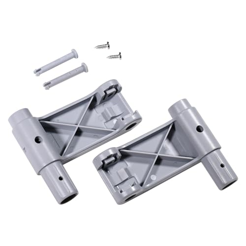 YUCKMZ Dachfenster Griffhebel Set AF/BA 2skt Ersatzteil Kompatibel mit Braas Atelier-Fenster Grau