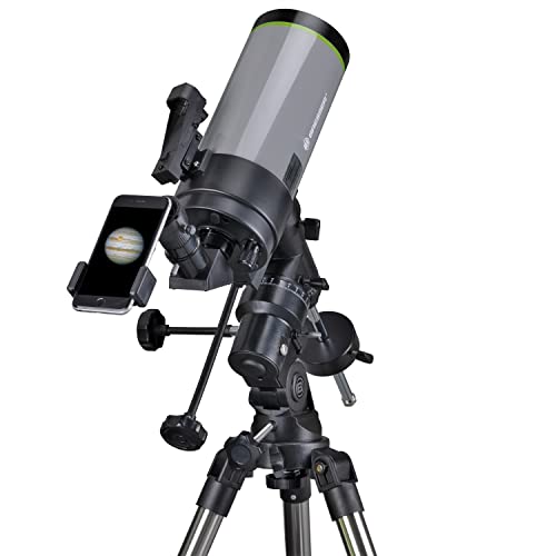 Bresser Teleskop FirstLight 100/1400-Maksutov-Teleskop mit Smartphone-Kamera-Adapter und Umkehrlinse, inklusive… – Bild 8
