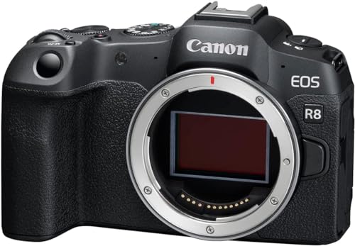 Image of Canon EOS R8 Full-Frame Mirrorless Camera (Renewed) (Body Only + Professional Accessories Bundle)