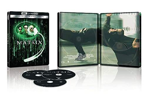The Matrix (Steelbook) [4K Ultra HD + Blu-ray + Digital HD]