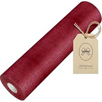Unbekannt Runner Da Tavola Turchese 25m X 30cm | In Tessuto Non Tessuto Sizoflor | Con 100 Diamanti Decorativi - 4