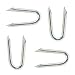 Produktbild Bulk Hardware BH03719 15 x 1,7 mm Verzinkter U-Klammer-Nagel für Netze (Packung à 100 g), Weiß, Stück