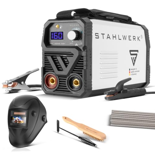 STAHLWERK ARC 160 MD Poste de soudure équipement complet - DC MMA | E-Hand | Lift-TIG Inverter avec 160 Ampères, technologie IGBT et Single-Board
