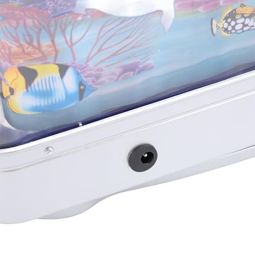 Fake Fish Tank Mini Aquarium, Artificial Fish Lamp Aquarium, Virtual Ocean Moving Fish Night Light, for Kids and Adults - Thumbnail 7