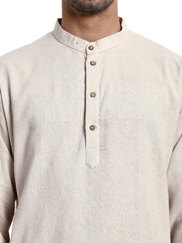 Men's Handloom Cotton Casual Kurta Pajama Set3