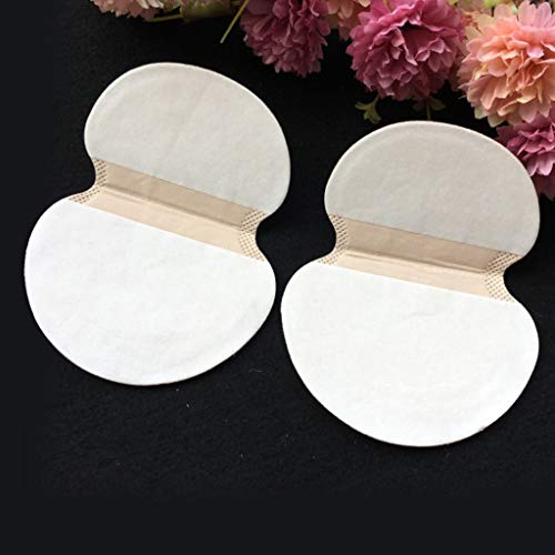 Milageto Almofada de Não Tecido para Axilas de 40 Peças, Absorvente