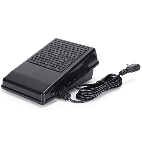 Sewing Machine Foot Pedal Controller Compatible with C-8001, DC15V, Plastic Material, 1pcs