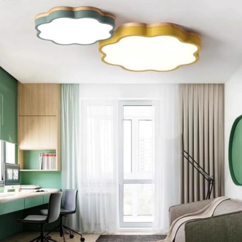Plafonnier créatif Nordique avec éclairage LED uniforme pour chambre - 6
