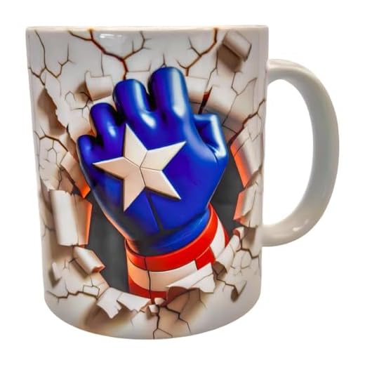 Shopi Zone Taza de cerámica con mano de personaje de comics, la taza ideal para tu café perfecto, taza creativa, tazas únicas para momentos inolvidables