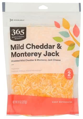 365 by Whole Foods Market Shredded Monterey Jack & Cheddar,