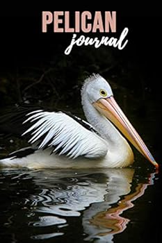 Pelican Journal: Lovely Notebook / Diary, Unique Birds Gift For Kids And Adults (Lined, 6 x 9)