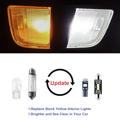 Kit de 11 luces LED interiores para Ford Explorer 2011-2020 miniatura 4
