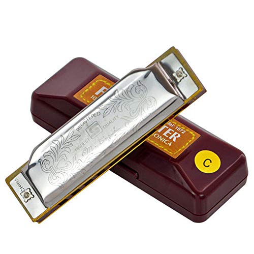 Harmonica Standard Débutant Diatonic Blues Gaita 10 trous Instrument de musique - Les Beatles, Paul McCartney, John Lennon, RIngo Starr, George Harrison Harmonica Standard Débutant Diatonic Blues Gaita 10 trous Instrument de musique