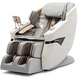 Artist hand Massage Chair Full Body, SL Track Zero Gravity Massage Chair Recliner with Heating, Bluetooth Speaker, Body Scan, Foot Roller & Airbags Massage, AI Voice Control, Wireless Charging, White