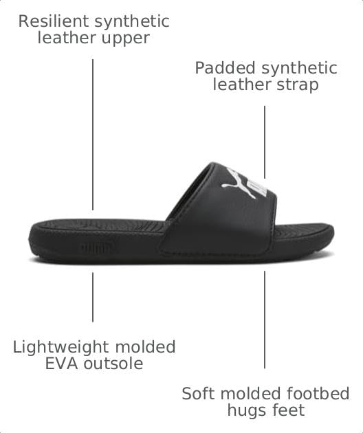 Image of PUMA Kids Girls Cool Cat Irresistible Slide Casual Sandals Casual