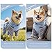 Adjustable Hoods Dog Rain Coat Outdoor Rain Jackets for Small to Large Breeds Outdoor Use Weather Dog Ra