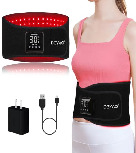 Cordless Red Light Therapy Belt for Body Lower Back Pain Relief