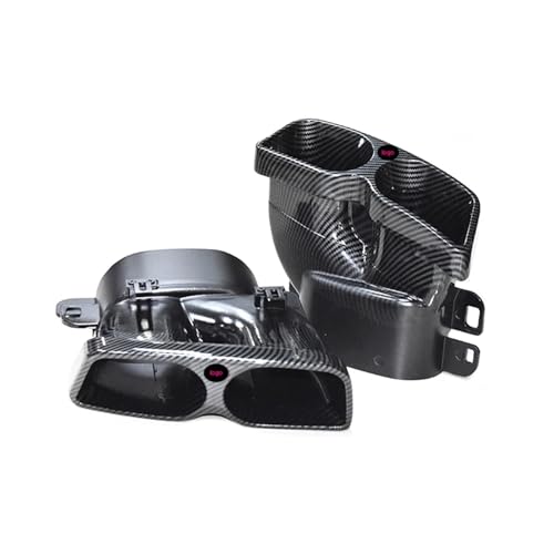 Embout d'échappement pour Benz W205 W213 et W222 en acier style B double sortie
