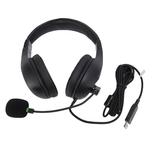 Casque USB antibruit avec coussinets confortables et microphone ajustable - 4