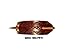 LEATHER HAIR CLIP,LEATHER HANDMADE, HANDCRAFTED, HAND TOOLED, HAIR BARRETTE, WITH STICK, PONYTAIL BARRETTE, PONYTAIL HOLDER, HAIR CLIP, HAIR ACCESSORIES, PONYTAIL CLIPS, 4 GREAT COLORS- BT2008