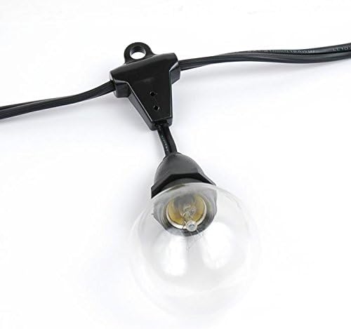 Miniatura 5 de Novelty Lights C9E17 - Tira de luces con forma de globo para exteriores  Juego de luces de pérgola para fiestas de patio al aire libre  Resistente