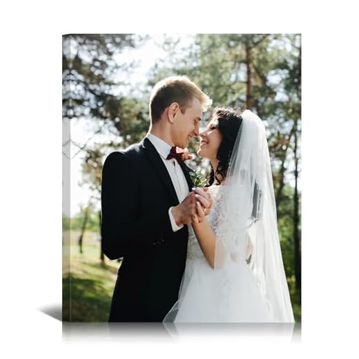 Custom Canvas Prints with Your Photo, Personalized Picture Wall Art 8x10in