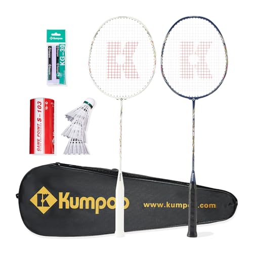 Raquette de badminton en fibre de carbone haute tension de qualité pro