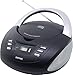Produktbild Denver TCU-211 Tragbare Stereo Boombox mit USB, FM-Radio, CD-Player und MP3-Unterstützung, Schwarz