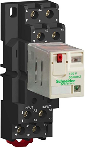 Schneider Electric RPZF2 Relay Socket, Standard, Square, 8 Pin