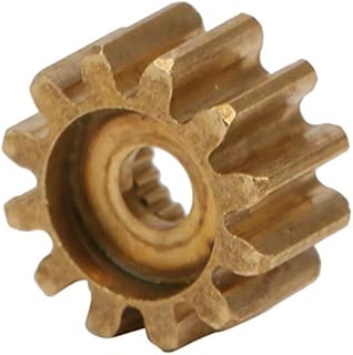 Eujgoov 12 Tooth Brass Servo Gear Hardened Pinion Gear Servo Accessories Replacement for MOD 0.8 Gear