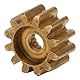 Servogetriebe 4305-0025-0012 Messing 12-Zahn-Zahnrad 25-Zahn-Spline MOD 0.8 Zahnrad Ersatz-Servoteile